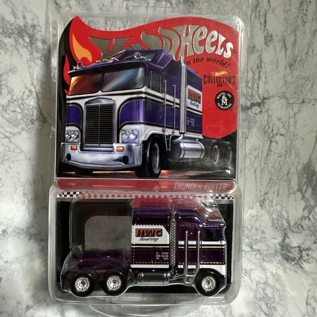 ミニカー Hot Wheels Thunder Roller Real Riders ミニカー Hot Wheels Thunder Roller Real Riders Thunder